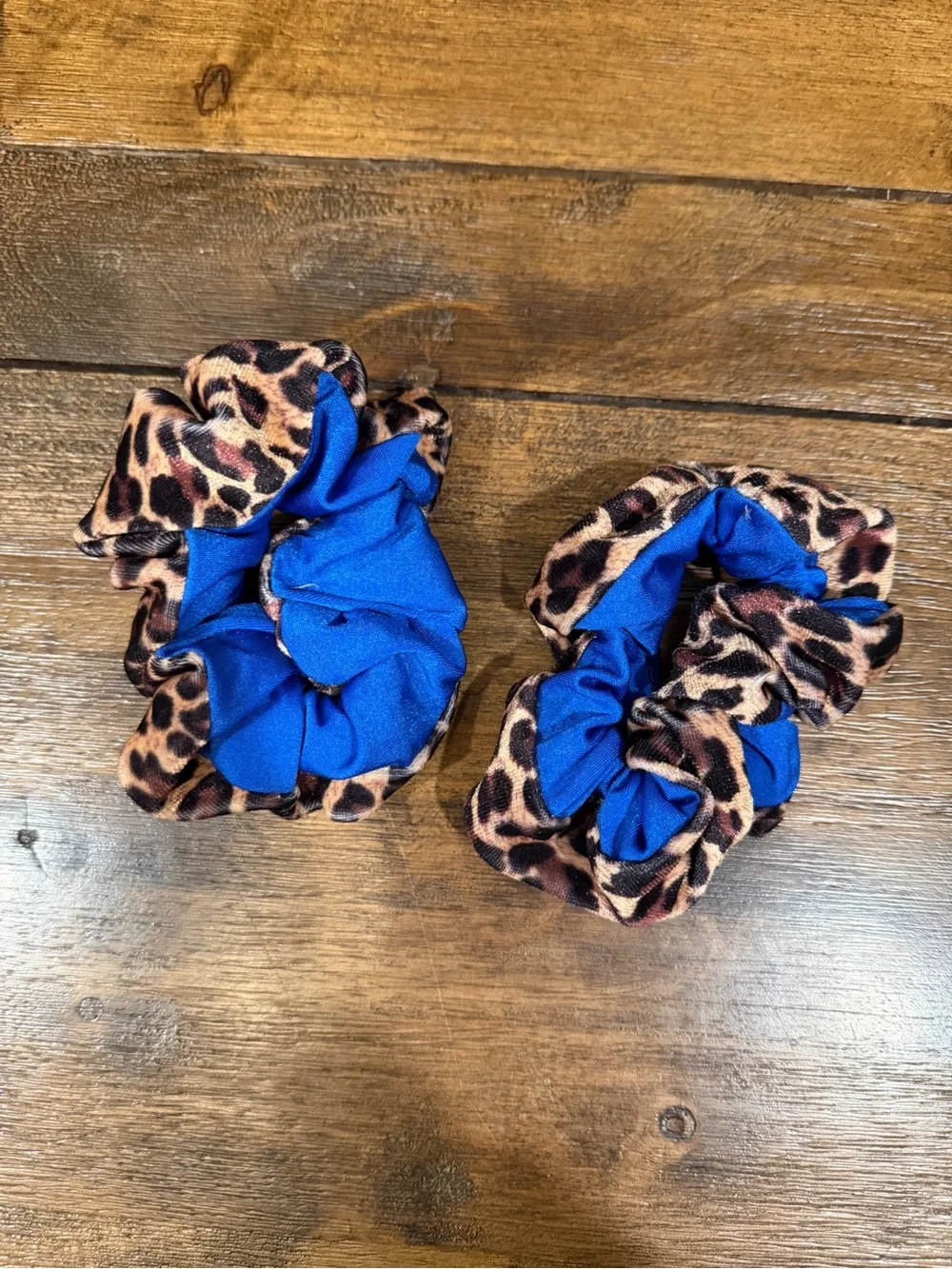 Blue cheetah costume CL